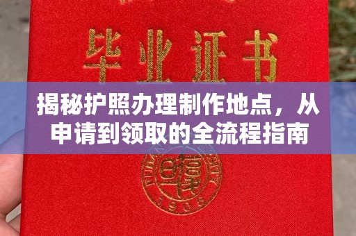 通道揭秘护照办理制作地点，从申请到领取的全流程指南